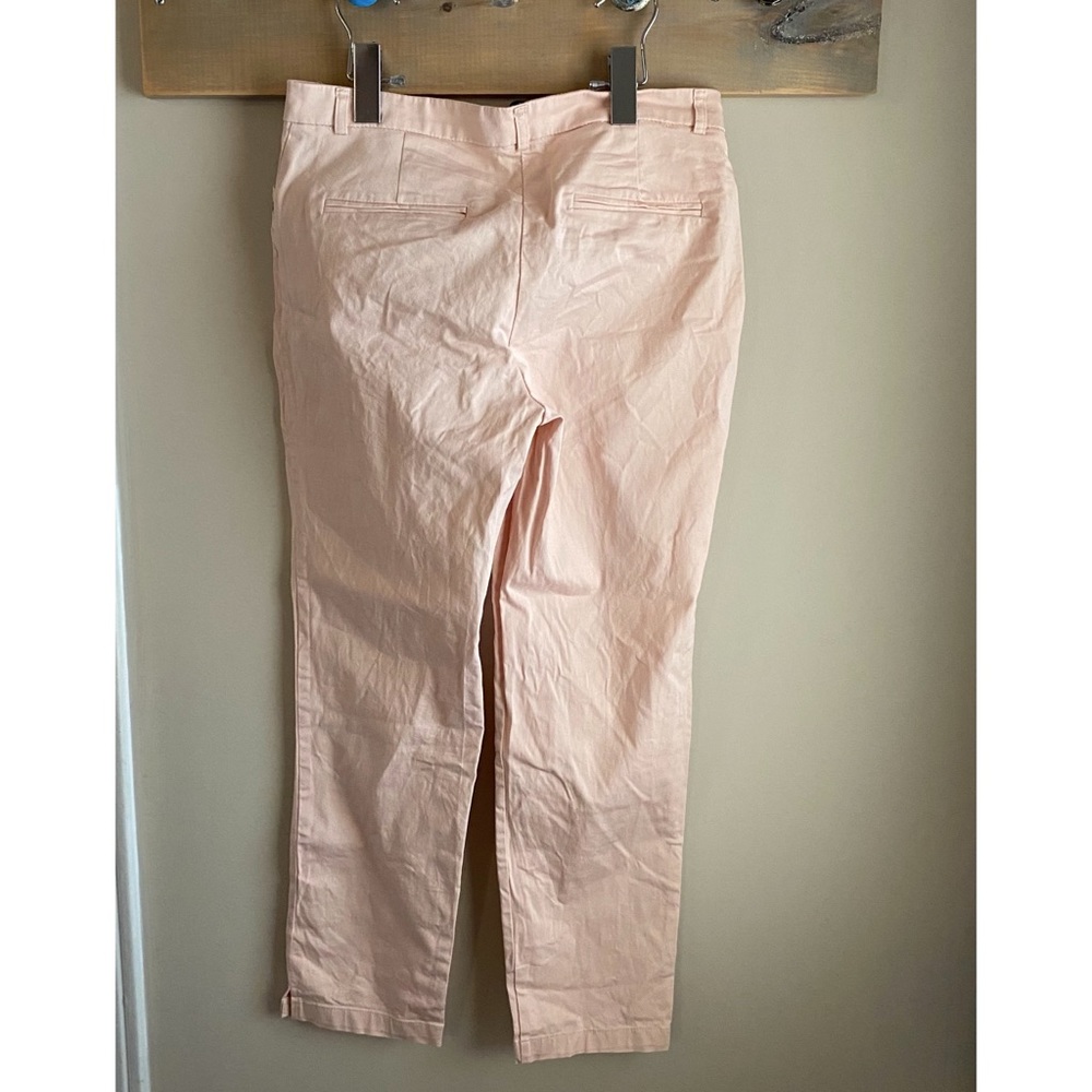 Light Pink Crop Dress Pants - Picture 2 of 3